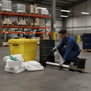 Premium 1 ½ Barrel Spill Kit with 296 Litres Absorbent Capacity for Oil Recovery and Emergency Response | BS 7959 | UK