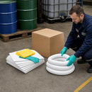 Polyethylene Oil Absorbent Refill Kit for Emergency Spill Kits, 48 L Capacity (Pack of 1)