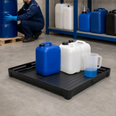 30 Litre Polyethylene Spill Tray for Small Containers, 995 x 595 x 90 mm, for Chemical Storage