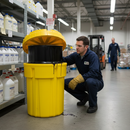 Premium 30 Gallon Poly-Overpack Salvage Drum with UN Certification for Safe Transport and Containment of Hazardous Materials | COSHH | UK