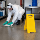 Warning Sign and Frame for Chemical Neutralisation in Spillage Situations