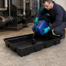 100 Litre Polyethylene Spill Tray for Safe Liquid Storage