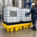 Double IBC Spill Pallet for Safe Liquid Storage