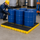 Bunded Work Floor for 8 x 205 Litre Drums for Safe Storage