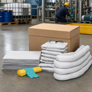 Polyethylene Oil Absorbent Refill Kit for Emergency Spill Kits, 109 Litre Capacity (Pack of 1)