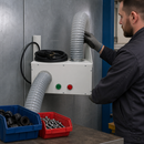 Wall-Mounted Ventilation Attachment WP12, 230V, 35W, ATEX-Compliant, for Effective Cabinet Ventilation