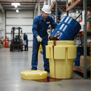 Premium Heavy Duty Overpack Container 247L - Leak-Free, Nestable Design in Durable LDPE for Safe Chemical Transport | UK