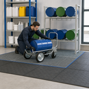 Polyethylene Spill Pallet with Galvanised Grid, 70L Containment, 800kg Load Capacity, 790 x 790 x 150mm, for Safe Chemical Storage