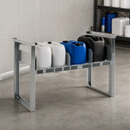 Steel Galvanised Stacking Canister Rack for 5 x 20L, 4 x 30L or 3 x 60L Canisters, 700kg Load Capacity, Stackable Design, for Safe Storage of Hazardous Materials