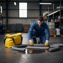 50L General Purpose Spill Kit | Shoulder Bag | Grey Absorbents | COSHH UK | BS 7959 | UK