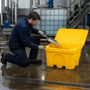 200 Litre Watertight Polyethylene Grit Bin for Indoor & Outdoor Use