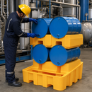 Polyethylene Drum Dispensing Cradle for Oil Storage (Upper Unit)
