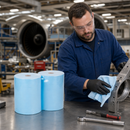Sontek 65 Low Lint Technical Wipes for Aviation & Manufacturing (Pack of 2 Rolls)
