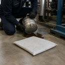 Steel Oil Absorbent Pads, 40 x 45 cm, 120 L Absorption Capacity, Eco-Friendly (Pack of 20)