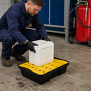 10 Litre Spill Tray with Grid for Safe Liquid Containment