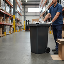 240L Wheelie Bin | Yellow | Heavy Duty | UK | COSHH | UK