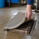 Mouldable Drain Cover for Quick Water Tight Seal (Large, Pack of 2)