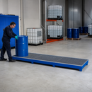 Steel Spill Pallet for 12 x 205 Litre Drums for Safe Liquid Storage