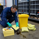 80 Litre Compact Wheeled Bin Chemical Spill Kit for Safe Chemical Management