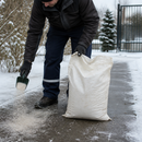 Brown Rock Salt for Safe De-Icing (20kg Bag)