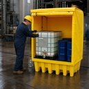Low Profile 2 Drum Spill Pallet for Safe Drum Storage