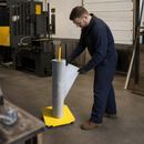 Portable Roll Dispenser for Convenient Use in Tight Spaces