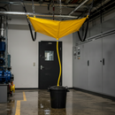 2m x 2m Roof Leak Diverter Kit – Heavy Duty PVC Ceiling Leak Catcher with 50L Collection Bin & 5m Drain Hose