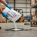Premium Absorbent Powder for Spill Cleanup - 5 Litre Pouch, Environmentally Friendly and Residue-Free | BS 7959 | UK