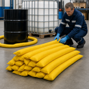 Polypropylene Chemical Absorbent Booms for Leak Containment, 1.2m Length, 20 Pieces