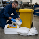 80 Litre Compact Wheeled Bin Oil Spill Kit for Efficient Spill Management