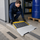 Folding Plastic Drain Seal for Horizontal and Vertical Drains, 630 x 750 mm, for Leak Protection