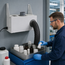 Wall-Mounted Ventilation Attachment for Cabinets, 35W, ATEX-Compliant, Ideal for Hazardous Areas