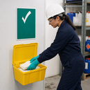 Emergency Chemical Spill Kit Sign for Workplace Safety