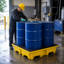 4 Drum Spill Pallet for Safe Chemical Storage