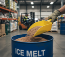 Premium Plastic Salt Scoop with Ergonomic Grip for Efficient Grit Spreading in Small to Medium Areas | Polyethylene | COSHH | UK