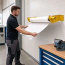 Wall Mounted Roll Holder for Efficient Dispensing (50cm Rolls)