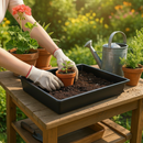 Premium 16 Litre Garden Tray with Pouring Spout for Easy Liquid Transfer and Versatile Use | COSHH | UK