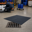 Neoprene Drain Seal Mat, 500 x 500 mm, for Leak Prevention (Pack of 1)