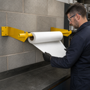 Wall Mounted Roll Holder for Efficient Dispensing (50cm Rolls)