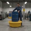 Premium Containment Tray with Pouring Spout - 28.3L Capacity for Leak Protection | COSHH | UK