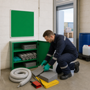 PVC Emergency Kit Sign, 400mm x 400mm, UV Resistant, for Spill Response