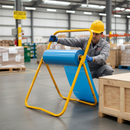 Premium Heavy Duty Static Roll Holder for 50cm Rolls - Durable Steel A-Frame Design for Convenient Dispensing | COSHH | UK
