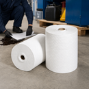 Lightweight Polypropylene Oil Absorbent Fleece Rolls, 50 cm x 90 m, 328 L Capacity (Pack of 2)