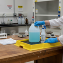Premium Chemical Resistant Lab Tray with Removable Grid and 2.5 Gallon Sump Capacity | UK | COSHH | UK