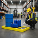 Bund Floor 130 Litre 860mm x 1260mm for Industrial Drum Storage