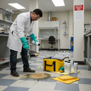Premium Laboratory Acid Spill Kit with Visual Indicator System for Safe and Efficient Cleanup | BS 7959 | UK