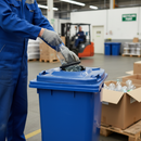 Wheelie Bin | Yellow | Heavy Duty | UK | COSHH | UK