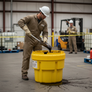 Premium 20 Gallon Poly-Overpack Salvage Drum with Excellent Chemical Resistance and Secure Closure Design | UK | COSHH | UK