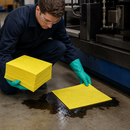 Heavyweight Chemical Absorbent Pads for Spill Management (Pack of 100)