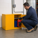 Flammable Storage Cabinet with 21 Litre Capacity for Safe Hazardous Material Storage
